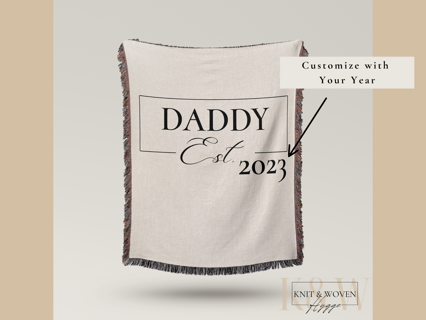 "DADDY" Blanket