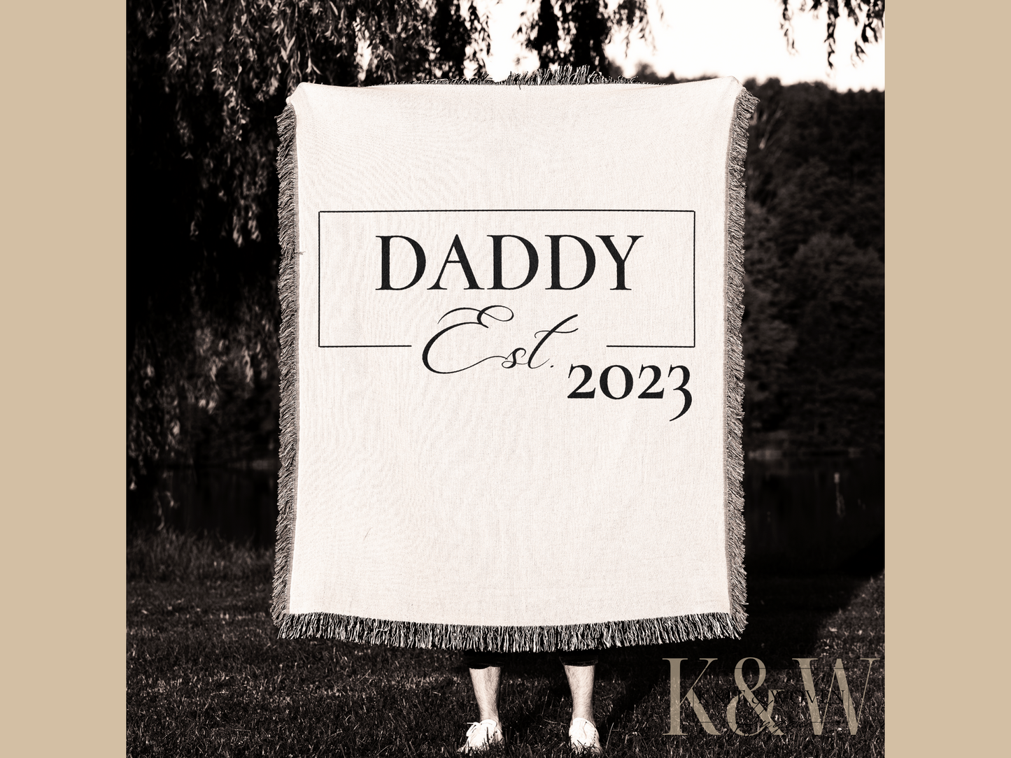 "DADDY" Blanket