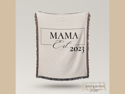 "MAMA" Blanket