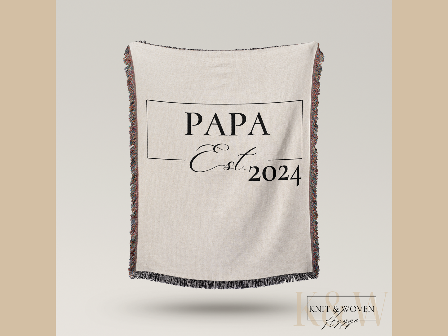 "PAPA" Blanket