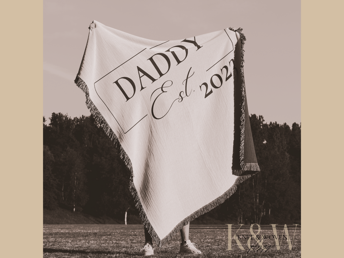 "DADDY" Blanket