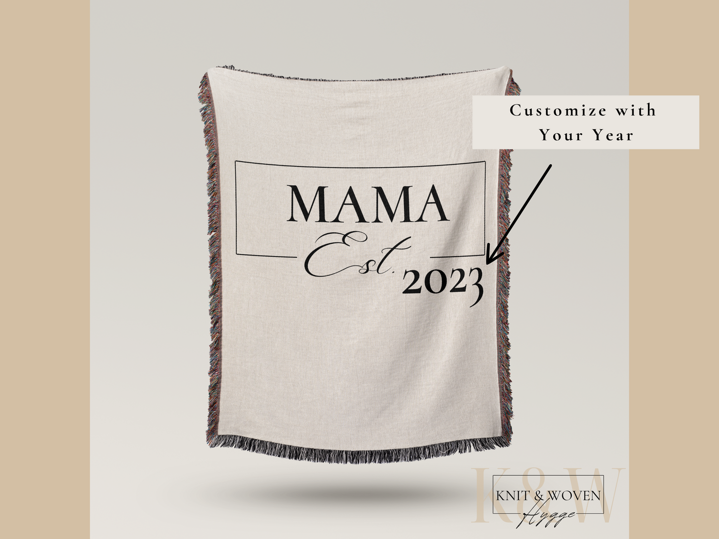 "MAMA" Blanket